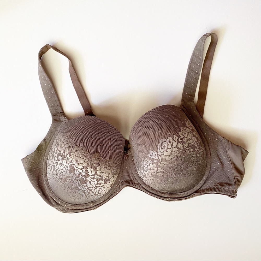 Soma Stunning Support Full Coverage Gray Bra 38D